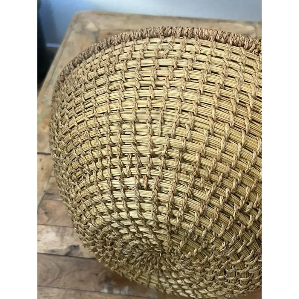 Handwoven Large Rattan Wicker Basket 15